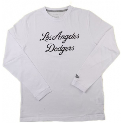 MLB SCRIPT LS TEE LOS ANGELES DODGERS